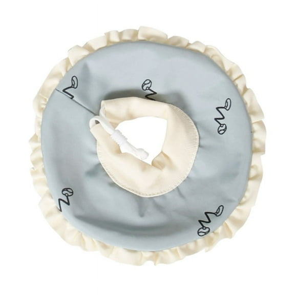 ZPAQI Comfort Small Animal Neck Recovery Collar Anti-Bite for Rabbit Squirrel Mouse