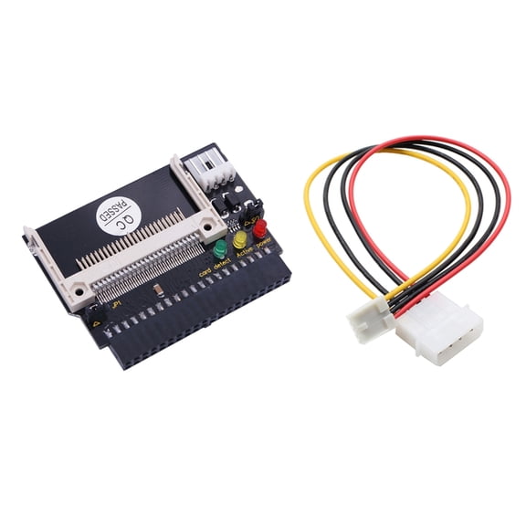 ZPAQI Compact Flash Memory Card to Laptop HDD Adapter Card IDE Expansion Board Card