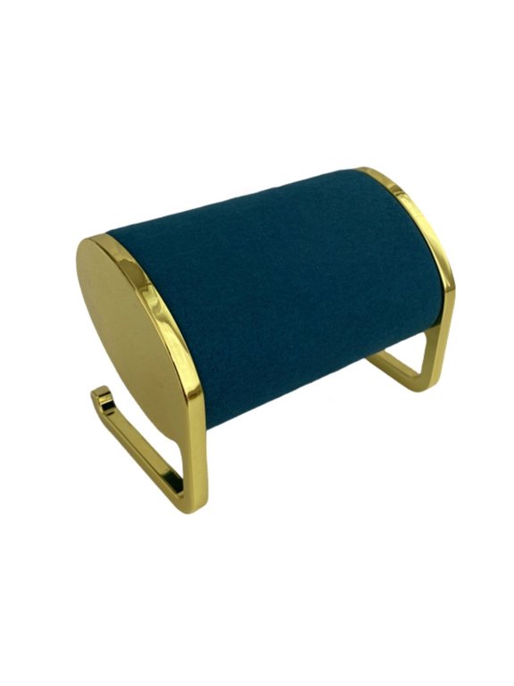 Contemporary Long Plush Bangle Stand for Organizing Watches and Wrist Jewelry