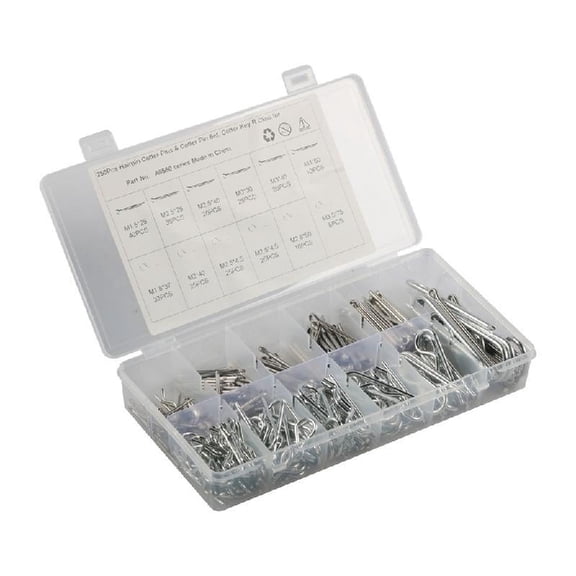 ZPAQI Cotter Pin Clip Spring Retaining Hair Pins Including Hairpin Cotter Pins