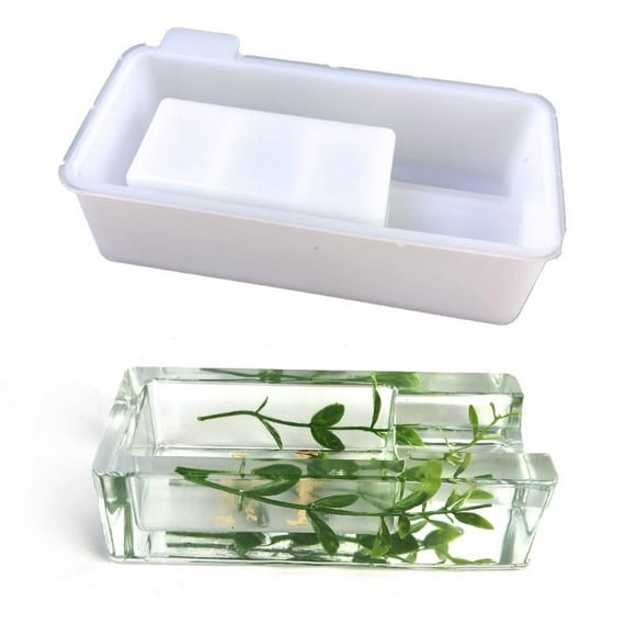 ZPAQI Creative DIY Ashtray with Silicone Mold Versatile Resin Moulds for Decoration For Valentine's Day gifts