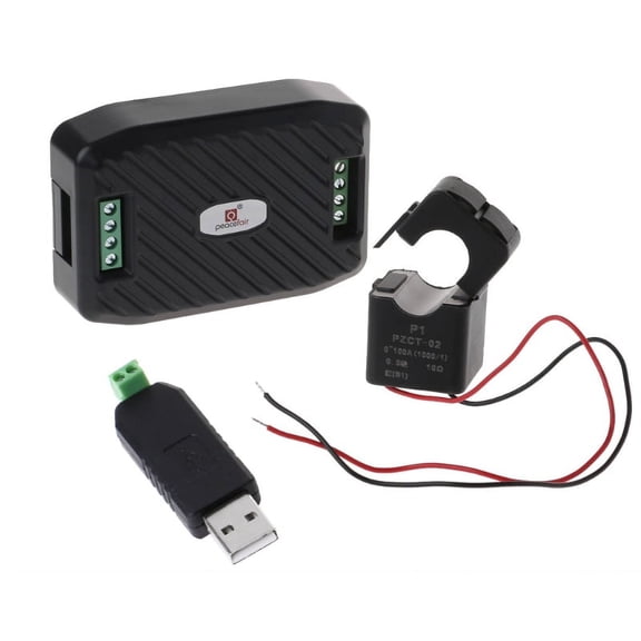 ZPAQI Current Voltage Power Meter Electric Energy Ammeter RS485 Modbus Frequency PF