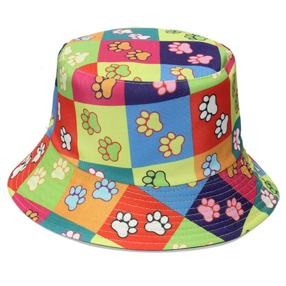 ZPAQI Cute Bucket Hat Foldable Fisherman Hat Fashion Beach Sunhat for Women Girls