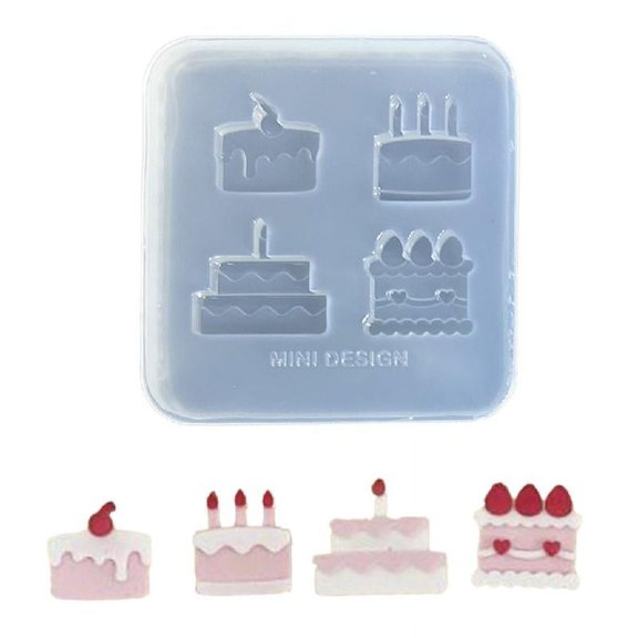 ZPAQI DIY Chocolate Snacks Silicone Mold Biscuit Cake Shapes Moulds for Cake Baking