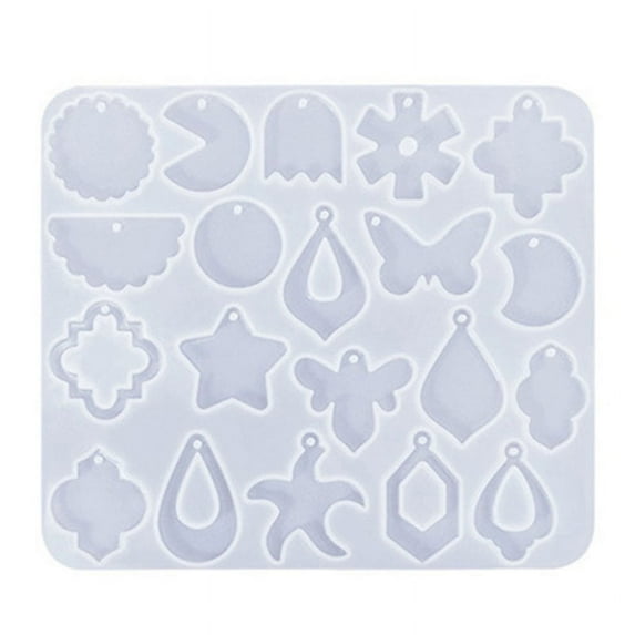 ZPAQI Dainty Jewelry Pendant Mold Unique Accessory Mold for Handmade Gifts and Crafts