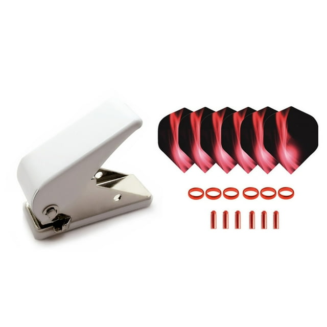 ZPAQI Dart Flight Hole Punch Tool Professional Dart Flight Hole Puncher