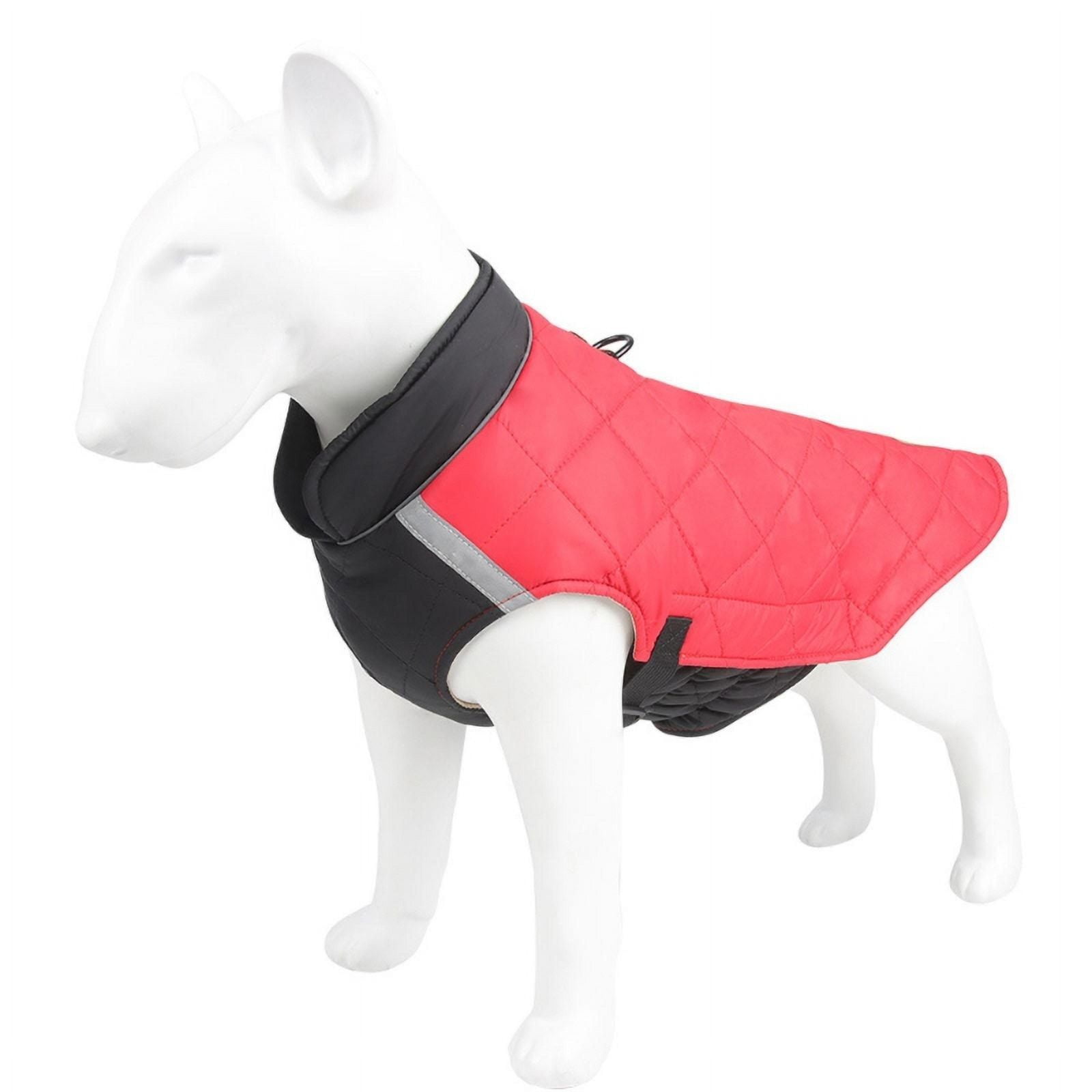 ZPAQI Dog Clothes dog Jacket Reflective Dog Vest At Night Pet Dog Coat