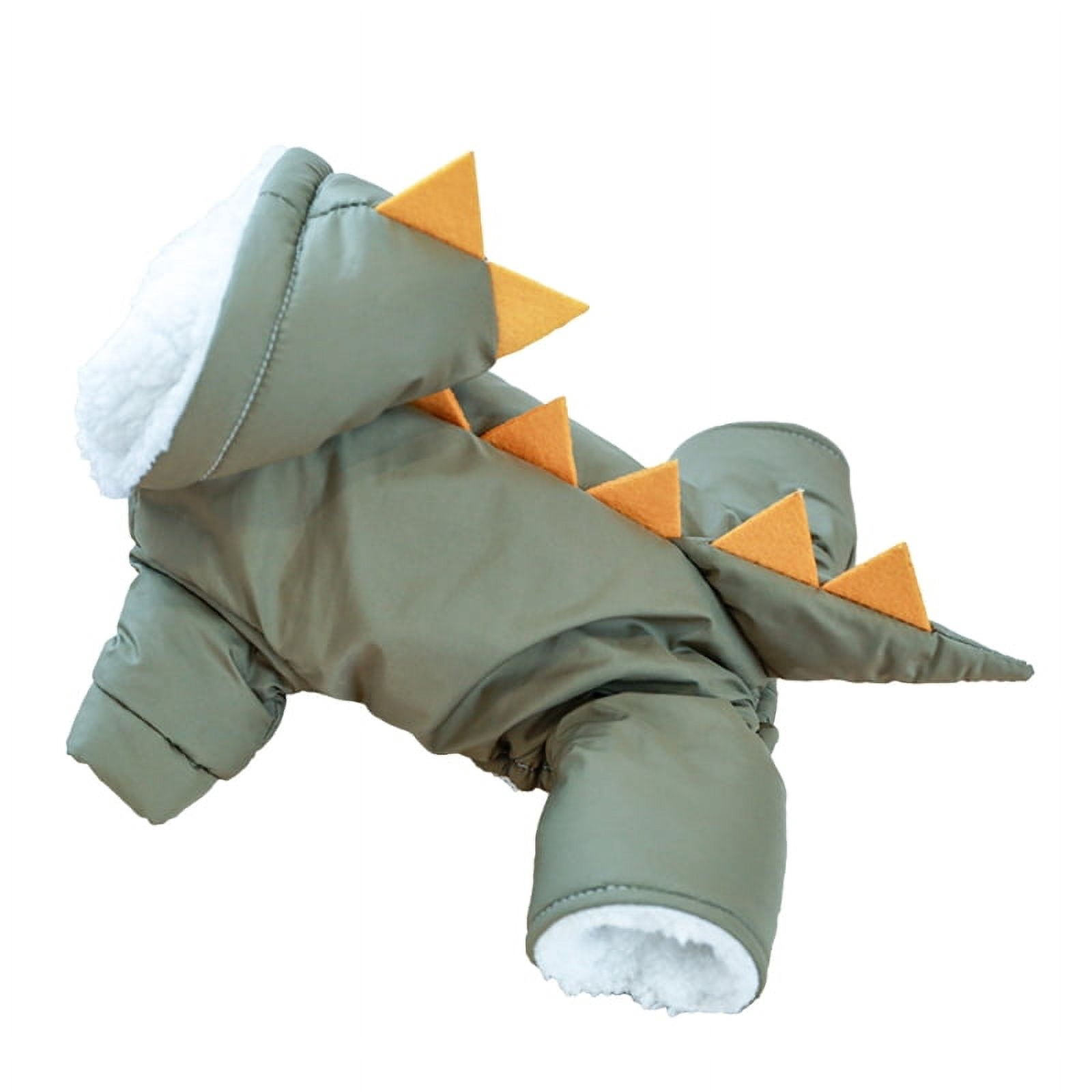 ZPAQI Dog Jumpsuit dog Coat Dinosaur Dog Costume Dog Coat With Hood ...