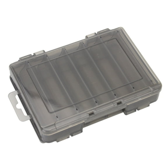 ZPAQI Double Sided 14 Compartments Fishing Tackle Box Bait Lure Hooks Storage Box for
