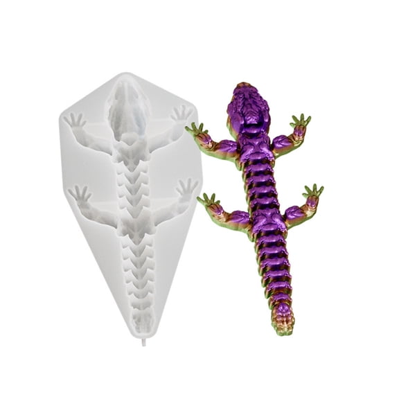 ZPAQI Dragon Ornament Epoxy Mold Theme Silicone Mold Handmade Project Mould
