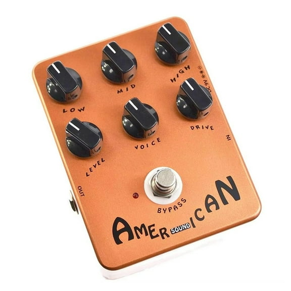 ZPAQI Dynamic Ranges Guitar Distortion Pedal for Stage, Studio, and Home Practice Use