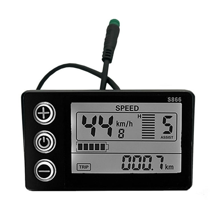 ZPAQI E-bike LCD Display S866 Controller Panel Dashboard