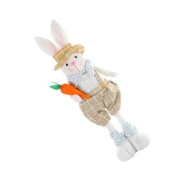GiggleScape Gray Bunny Plush - Walmart.com