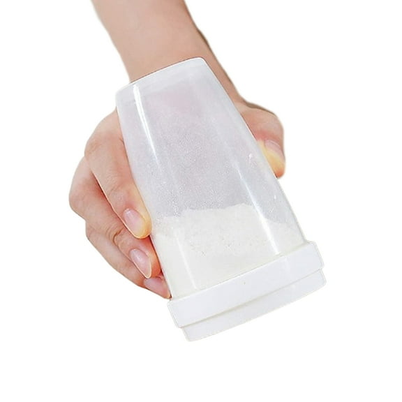 ZPAQI Efficient Flour Dredger Powder Sugar Shaker with Lid Flour Sifter Baking Tool
