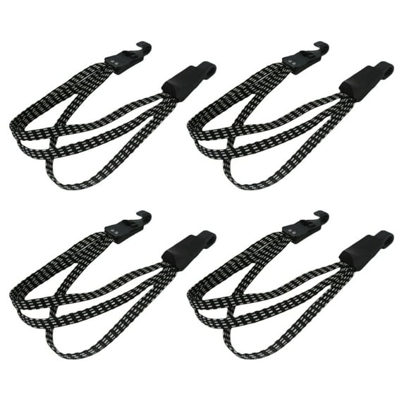 ZPAQI Elastic Bungee Cord Heavy Duty Luggage Straps Rope Hooks for Motorcycles Bikes