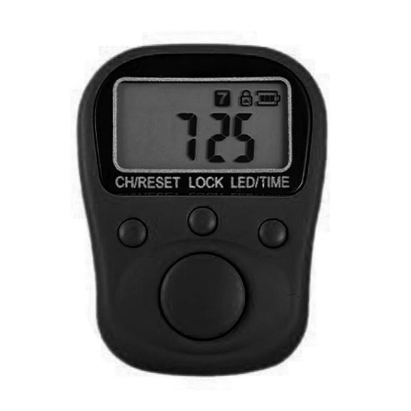 ZPAQI Electronic Digital Finger Rings Tally Counter Handheld Knitting Row Counter
