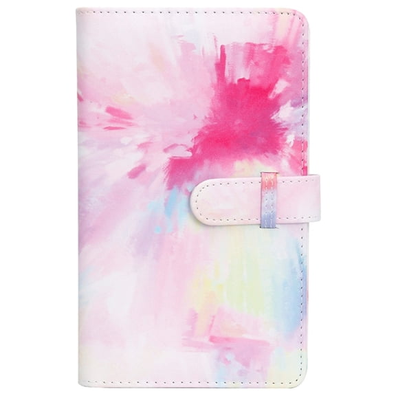 ZPAQI Elegant 96 Pocket Photo Album PU Leather Picture Case Mini Film Photo Album