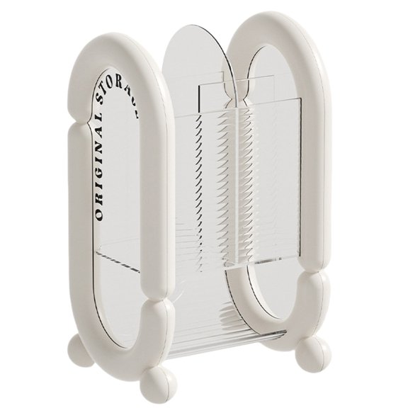 ZPAQI Elegant Simplistic Makeup Brush Keeper Protects for Household Use Decoration