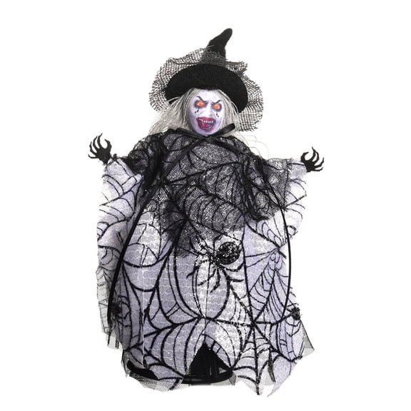 ZPAQI Enchanting Halloween Specter Pumpkin Figurine Table Tree Top Home Accent