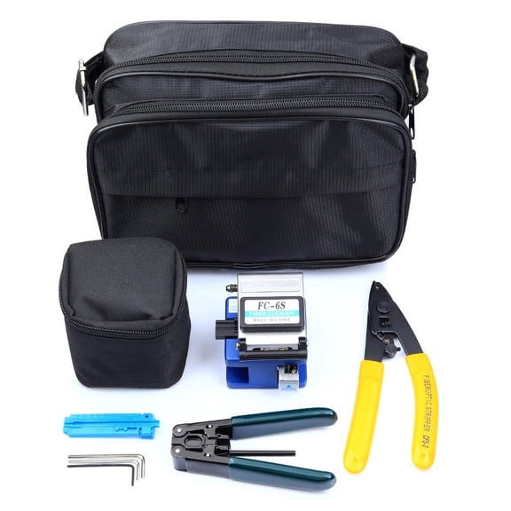 ZPAQI FTTH Fiber Cold Connection Tool Cleaver Power Meter Cable Tester Stripping Tool
