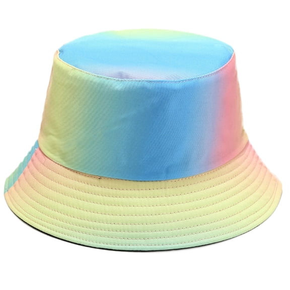 ZPAQI Fashion Double-sided Basin Hat Contrast Color Fisherman Cap for Valentine's Day