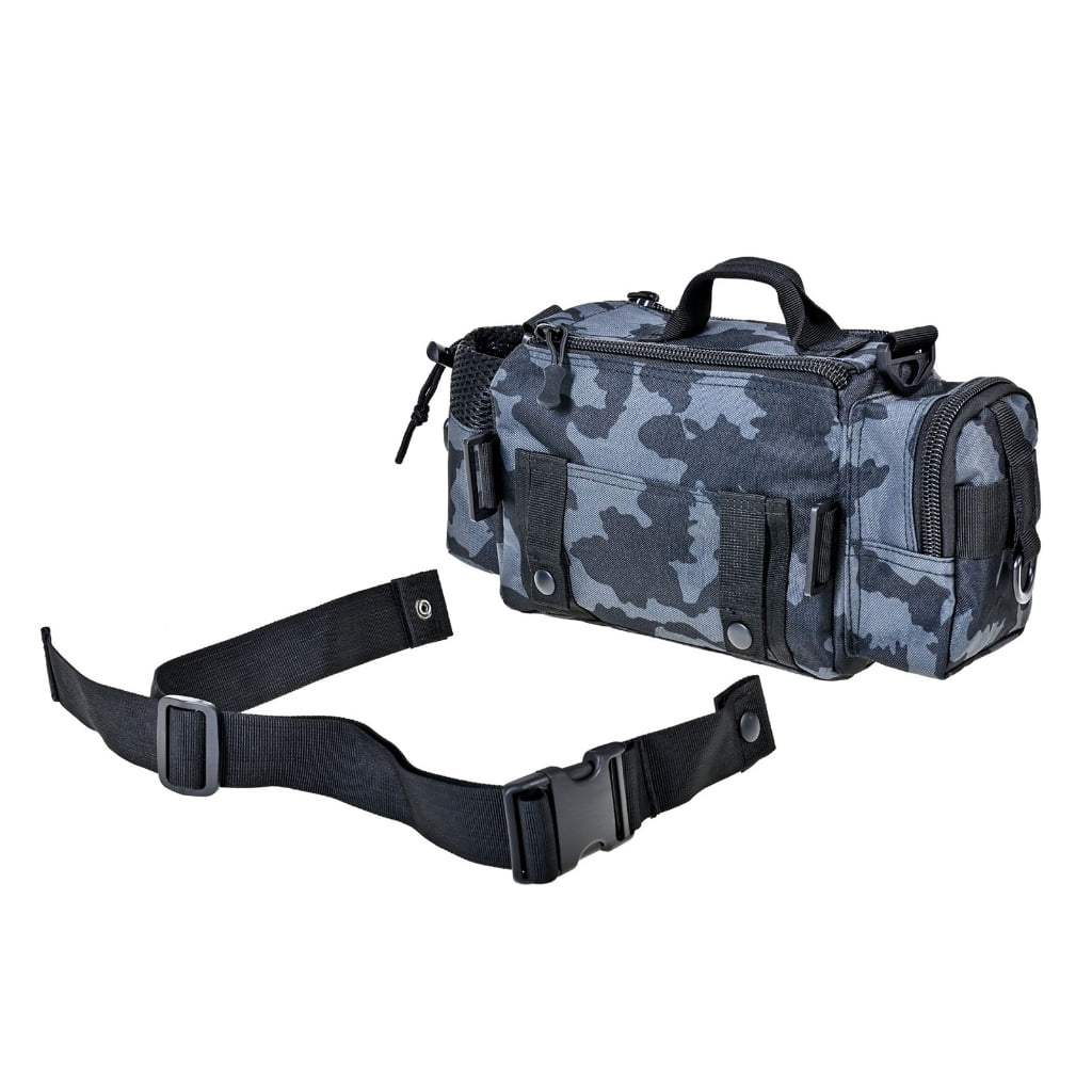 ZPAQI Fishing Tackle Bag Fishing Gear Bag Large Capacity Waist Bag Fishing Pack