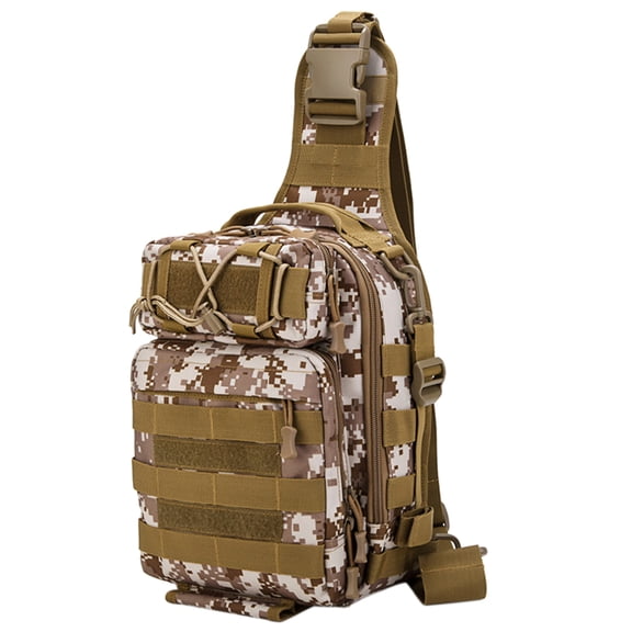 ZPAQI Fishing Tackle Storage Bag Outdoor Shoulder Backpack for Cross Body Sling Bag