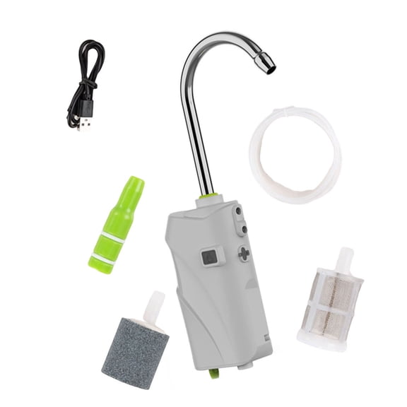 ZPAQI Fishing Water Tap with LED Light Fish Aquarium Air Pumps Water Oxygen Air Pumps