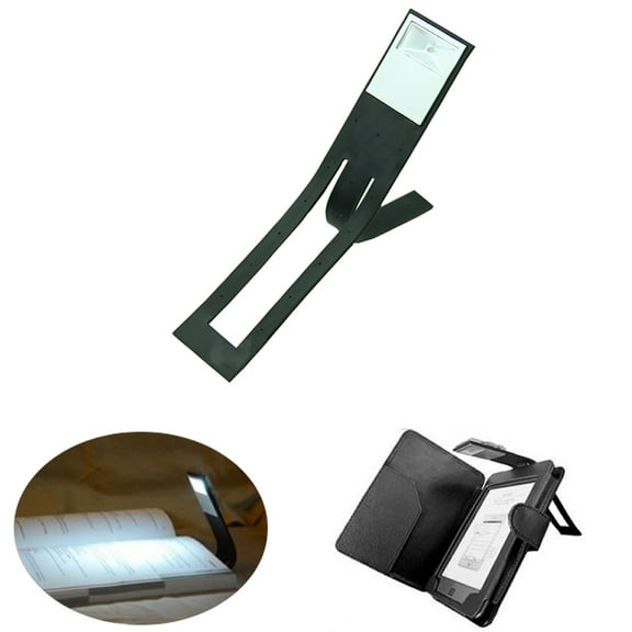 ZPAQI Flexible Portable Folding LED Clip On Reading Book Light Lamp For Reader Kindle