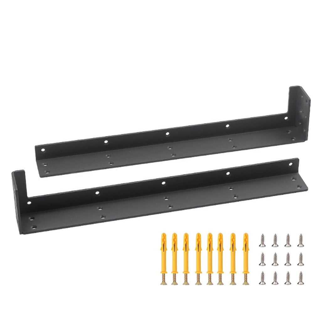 ZPAQI Floating Shelf Brackets Heavy Duty Metal Shelves Brackets Easy to Install