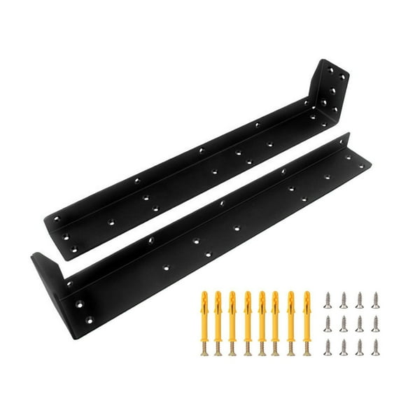 ZPAQI Floating Shelf Brackets Heavy Duty Metal Shelves Brackets Easy to Install