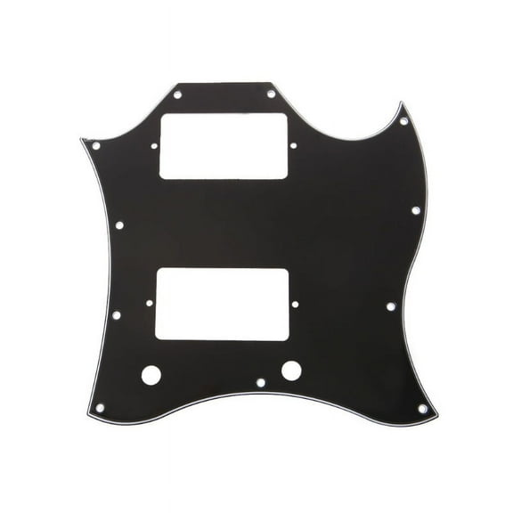ZPAQI Full Face Pickguard Scratch Plate for SG Style Guitar Parts Replacement