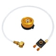 thumbnail image 1 of ZPAQI Gas Convert Gas Tube Propanes Tank Connectors Flat Tank Fillings Valves, 1 of 12