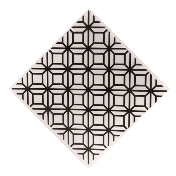 ZPAQI Geometric Embossing Folder Embossed Stencils Plastic Embossing Templates Card