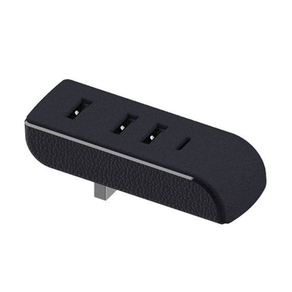 ZPAQI Glovebox Data Transfer Adapter 4 In 1 Game Co-pilot USB Spiliter For Y