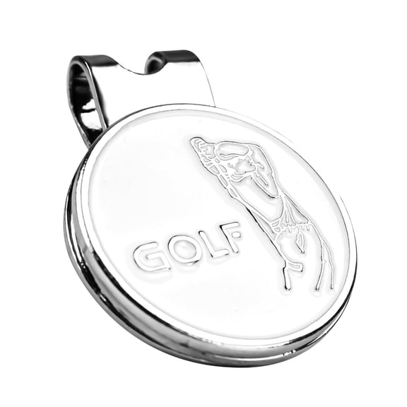 ZPAQI Golf Ball Marker Standard Magnetic Hat Clip Funny Golf Ball Markers Hat Clip