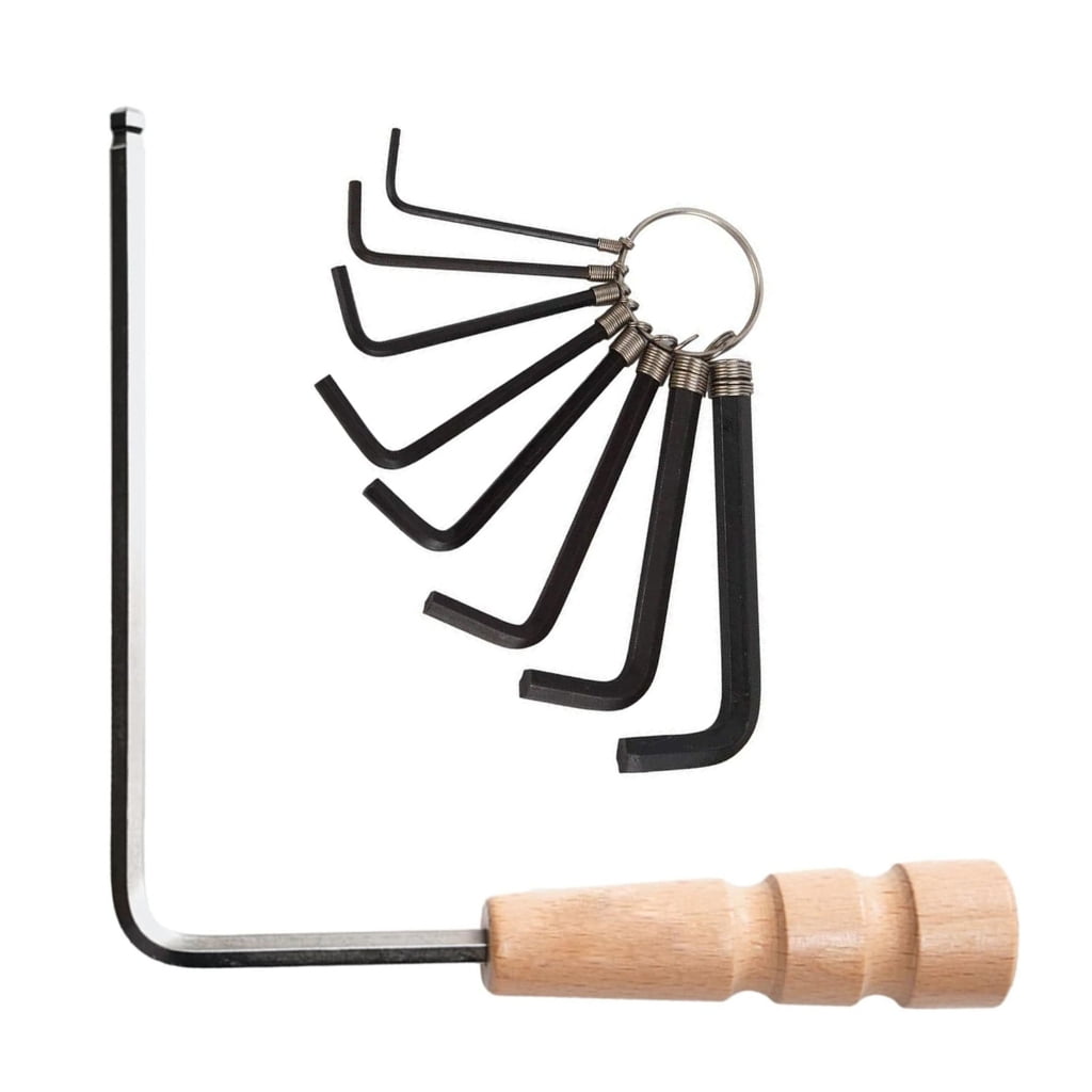 ZPAQI Guitar Trusses Rod Allen Wrench Set Guitar Neck Adjustment Tool