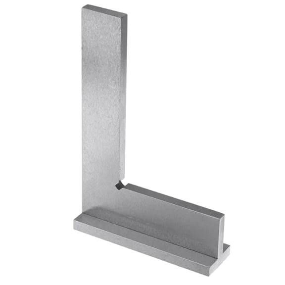 ZPAQI Hand Measuring Square 90 Try Square Steel for Workshop & Metal Construction