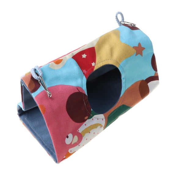 ZPAQI Hanging Bird Summer Nest House Kit Tent Hammock Small Pet Spring Supplies