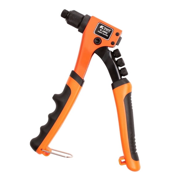 ZPAQI Heavy Duty Single Hand Riveter Manual Rivet Gun (3/32", 1/8", 5/32", 3/16")
