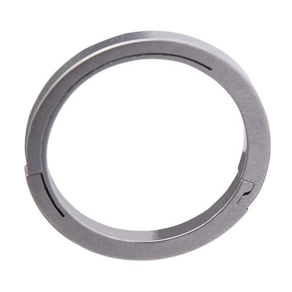 ZPAQI Heavy Duty Titanium Alloy Key Rings for Key Carabiner Flashlight Knife Dog