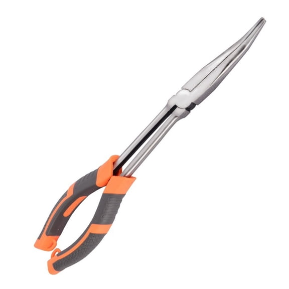 ZPAQI Heavy Steel Long Nose Pliers for Fishing Hobbyists and Mechanical Tasks