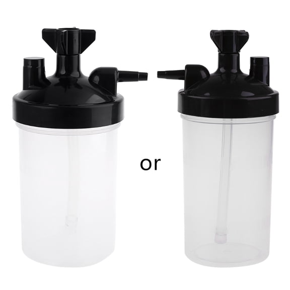 Professional Humidifier Bubbler Bottle Humidity for Therapys Height 16cm / 6.3" Bottle Mouth 7cm / 2.76"