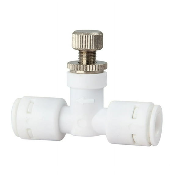 ZPAQI High Performance Water for Valve 1/4" Quick Connect Micro-adjust Flow Regulator