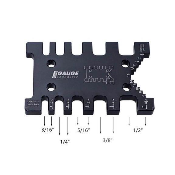 ZPAQI High Precision Tenon Caliper Meter Card Metric Carpentry Router Table Machine Tool