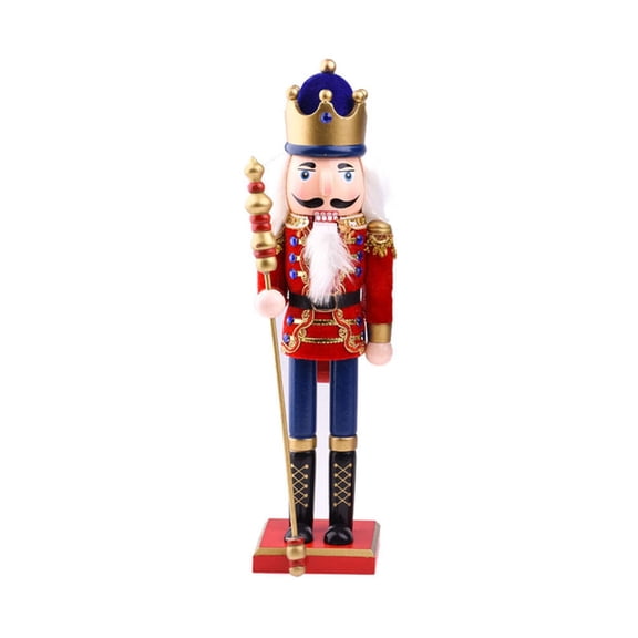 ZPAQI Holiday Children Wooden Solider Nutcracker Christmas Presents for Toddler