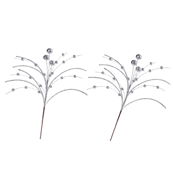 ZPAQI Holly Berries Stems Christmas Plant Arrangement for Christmas Wreaths Wedding