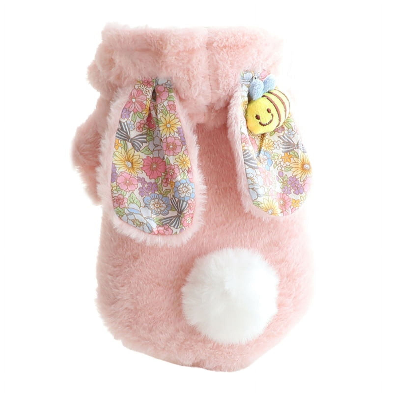 ZPAQI Hooded Dog Coat Cute Puppy Clothes for Toy Breeds Dogs Poodle