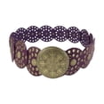 thumbnail image 1 of ZPAQI Hot Girl Cowboy Waist Belt Grommet Discs Waist Belt for Jeans Dresses, 1 of 20