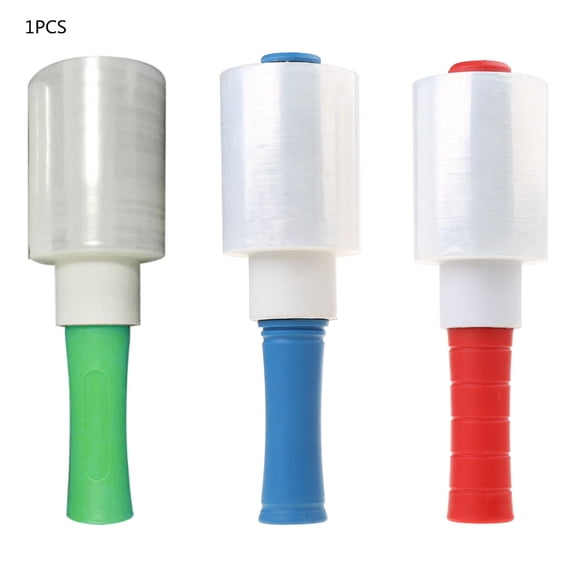 ZPAQI Industrial Clear Plastic Stretch Wrap Film for Pallet Wrap With Handle